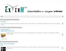 Tablet Screenshot of extern360.blogspot.com