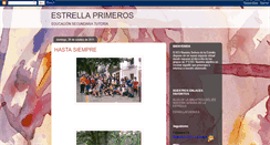 Desktop Screenshot of estrellaprimeros.blogspot.com