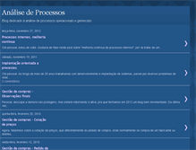 Tablet Screenshot of analisedeprocessos.blogspot.com
