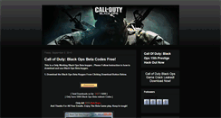 Desktop Screenshot of codblackopsbetacodes.blogspot.com