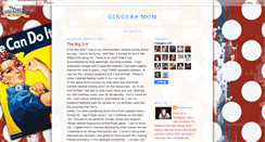 Desktop Screenshot of gingersmom.blogspot.com