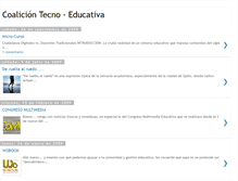 Tablet Screenshot of educoalicion.blogspot.com