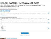 Tablet Screenshot of lutapelaeducacao.blogspot.com