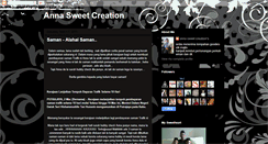 Desktop Screenshot of annasweet-creations.blogspot.com