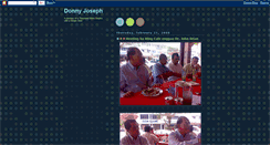 Desktop Screenshot of donnyjoseph.blogspot.com
