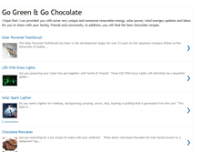 Tablet Screenshot of go-green-and-go-chocolate.blogspot.com