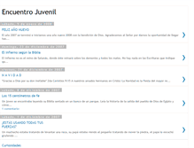 Tablet Screenshot of encuentrojuvenilchincha.blogspot.com