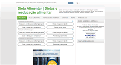 Desktop Screenshot of dieta-alimentar.blogspot.com