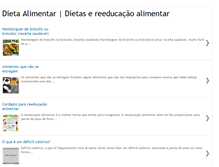 Tablet Screenshot of dieta-alimentar.blogspot.com