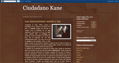 Desktop Screenshot of ciudadanokanetrabajo.blogspot.com