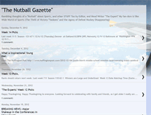 Tablet Screenshot of nutballgazette.blogspot.com