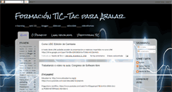 Desktop Screenshot of formaciontictac.blogspot.com