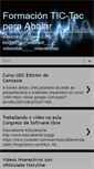 Mobile Screenshot of formaciontictac.blogspot.com