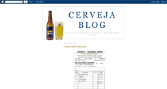 Desktop Screenshot of cervejablog.blogspot.com