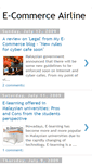 Mobile Screenshot of e-commerceairline.blogspot.com