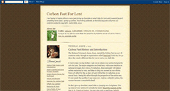 Desktop Screenshot of carbonfast.blogspot.com