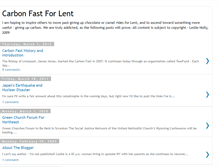 Tablet Screenshot of carbonfast.blogspot.com