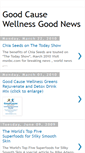 Mobile Screenshot of goodcausewellness.blogspot.com