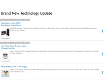 Tablet Screenshot of brandnew-technology.blogspot.com