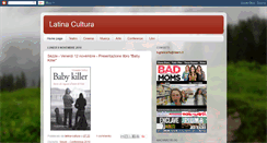 Desktop Screenshot of latinacultura.blogspot.com