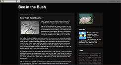 Desktop Screenshot of beeinthebush.blogspot.com