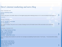 Tablet Screenshot of davesinternetmarketing.blogspot.com