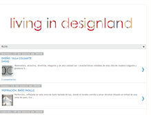 Tablet Screenshot of livingindesignland.blogspot.com