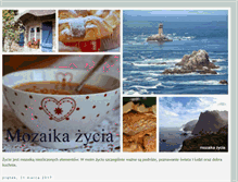 Tablet Screenshot of mozaikazycia.blogspot.com