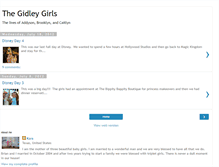 Tablet Screenshot of gidleygirls.blogspot.com