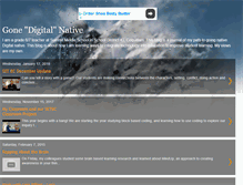 Tablet Screenshot of gone-digital-native.blogspot.com