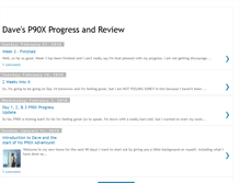 Tablet Screenshot of davesp90xprogress.blogspot.com
