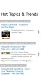 Mobile Screenshot of hottopicsandtrends.blogspot.com