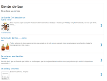 Tablet Screenshot of gentedebar.blogspot.com