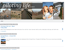 Tablet Screenshot of pilot-life.blogspot.com