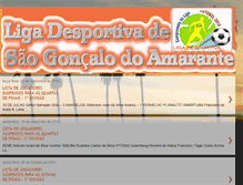 Tablet Screenshot of ligadesportivasga.blogspot.com