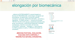 Desktop Screenshot of elongacionporbiomecanica.blogspot.com