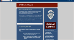 Desktop Screenshot of councilsjchs.blogspot.com