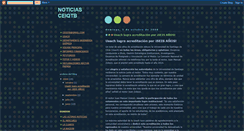 Desktop Screenshot of noticiasceiqtb.blogspot.com