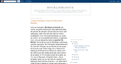 Desktop Screenshot of bourlinblogue.blogspot.com