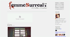 Desktop Screenshot of femmesurreal.blogspot.com