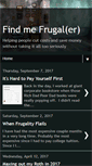 Mobile Screenshot of findmefrugal.blogspot.com
