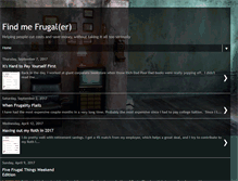 Tablet Screenshot of findmefrugal.blogspot.com
