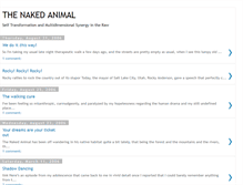 Tablet Screenshot of nakedanimal.blogspot.com