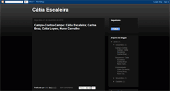 Desktop Screenshot of catiaescaleira.blogspot.com