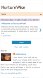 Mobile Screenshot of nurturewise.blogspot.com