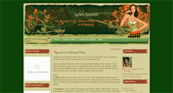 Desktop Screenshot of lyfegrowth.blogspot.com