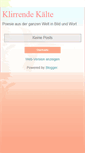 Mobile Screenshot of klirrendekaelte.blogspot.com