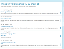 Tablet Screenshot of nghiepvusupham58.blogspot.com