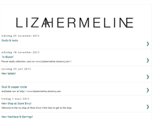 Tablet Screenshot of liza-hermeline.blogspot.com