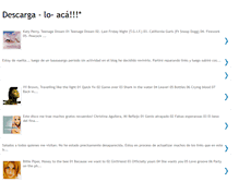 Tablet Screenshot of descargaloaca.blogspot.com